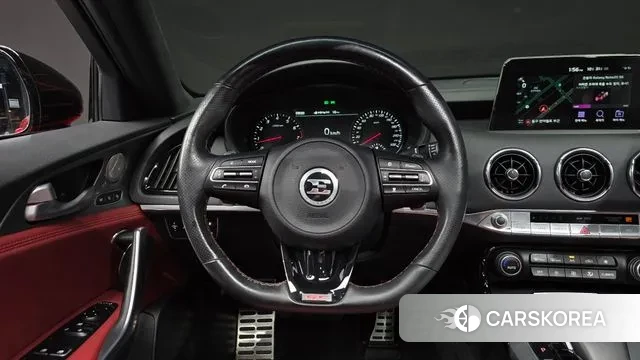 Kia Stinger 2019 Красный из Кореи, фото 4