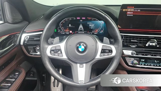 BMW 6 Series GT (G32) 2022 Черный из Кореи, фото 4