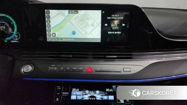 Hyundai The New Grandeur IG Hybrid 2022 Черный из Кореи, фото 4