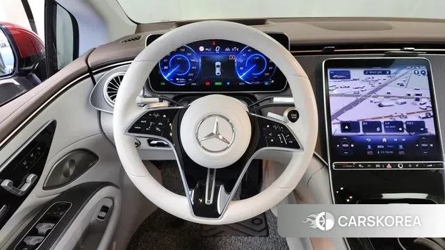 Mercedes-Benz EQS V297 2022 Красный из Кореи, фото 4