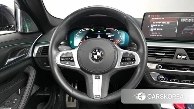 BMW 5 Series (G30) 2023 Синий из Кореи, фото 4