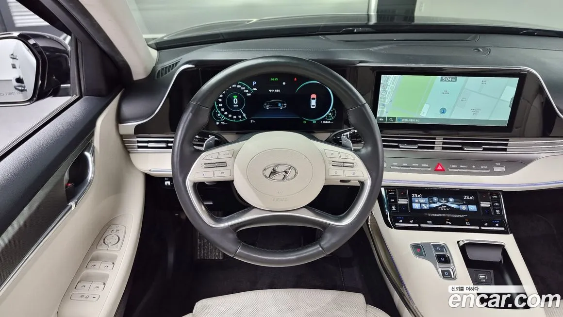 Hyundai The New Grandeur IG Hybrid 2021 Серый из Кореи, фото 4