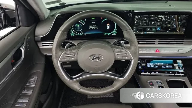 Hyundai The New Grandeur IG Hybrid 2019 Серый из Кореи, фото 4