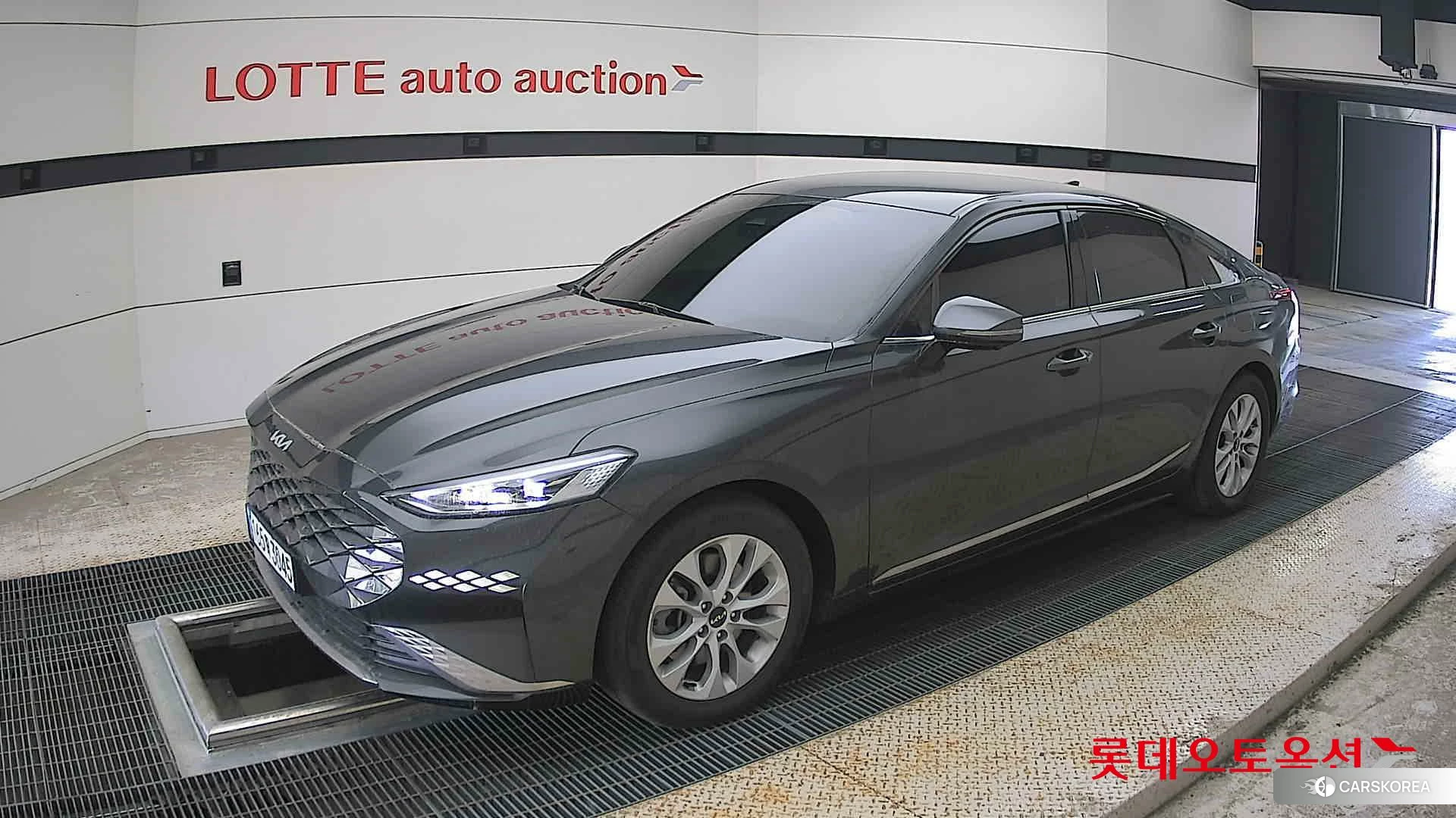 Kia K8 2022 Interstellagray из Кореи, фото 4