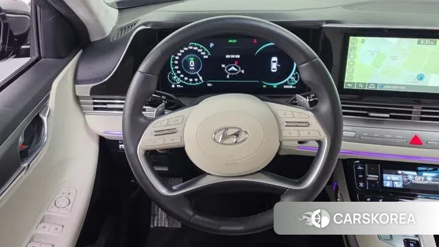 Hyundai The New Grandeur IG Hybrid 2022 Черный из Кореи, фото 4
