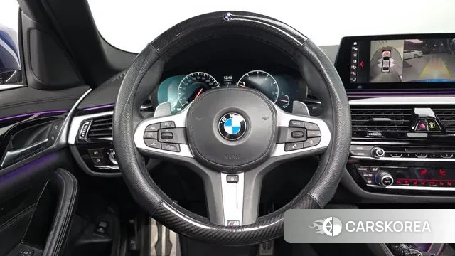 BMW 5 Series (G30) 2019 Синий из Кореи, фото 4