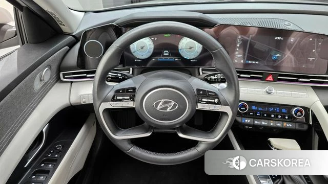 Hyundai Avante (CN7) 2023 Серебристо-серый из Кореи, фото 4