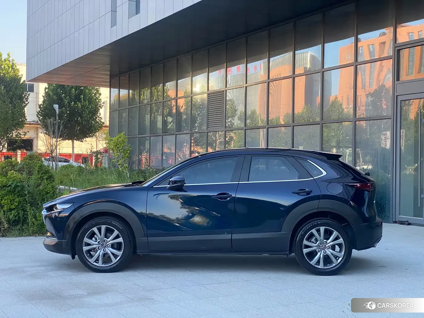 Mazda CX-30 2024 Синий из Китая, фото 4