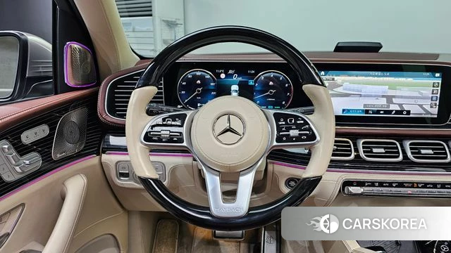 Mercedes-Benz GLS - Class X167 2022 Зеленый из Кореи, фото 4