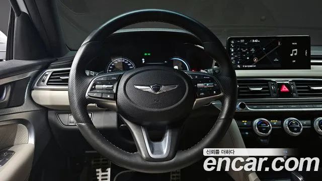 Genesis The New G70 2021 Светло-серебряный цвет из Кореи, фото 4