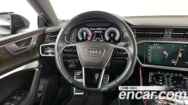 Audi A7 (4K) 2021 Черный из Кореи, фото 4