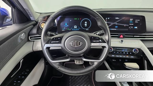 Hyundai Avante Hybrid (CN7) 2020 Синий из Кореи, фото 4