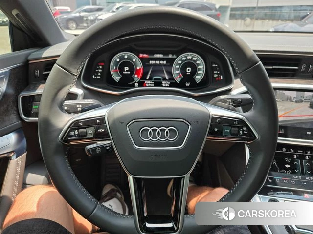 Audi A7 (4K) 2021 Серый из Кореи, фото 4