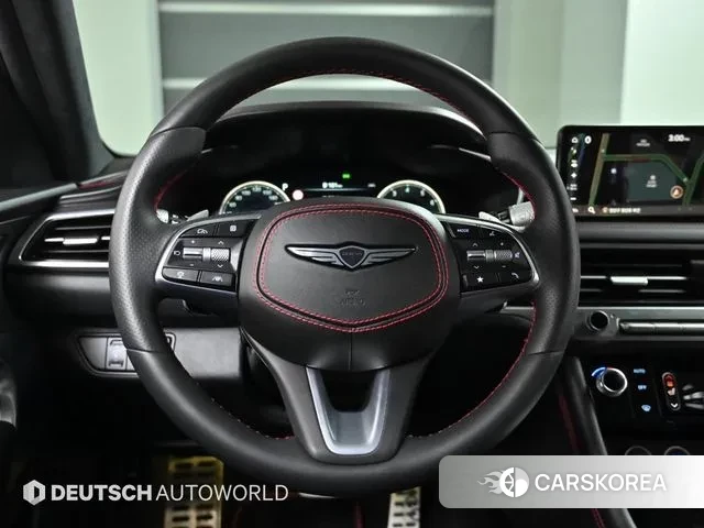 Genesis The New G70 2023 Черный из Кореи, фото 4