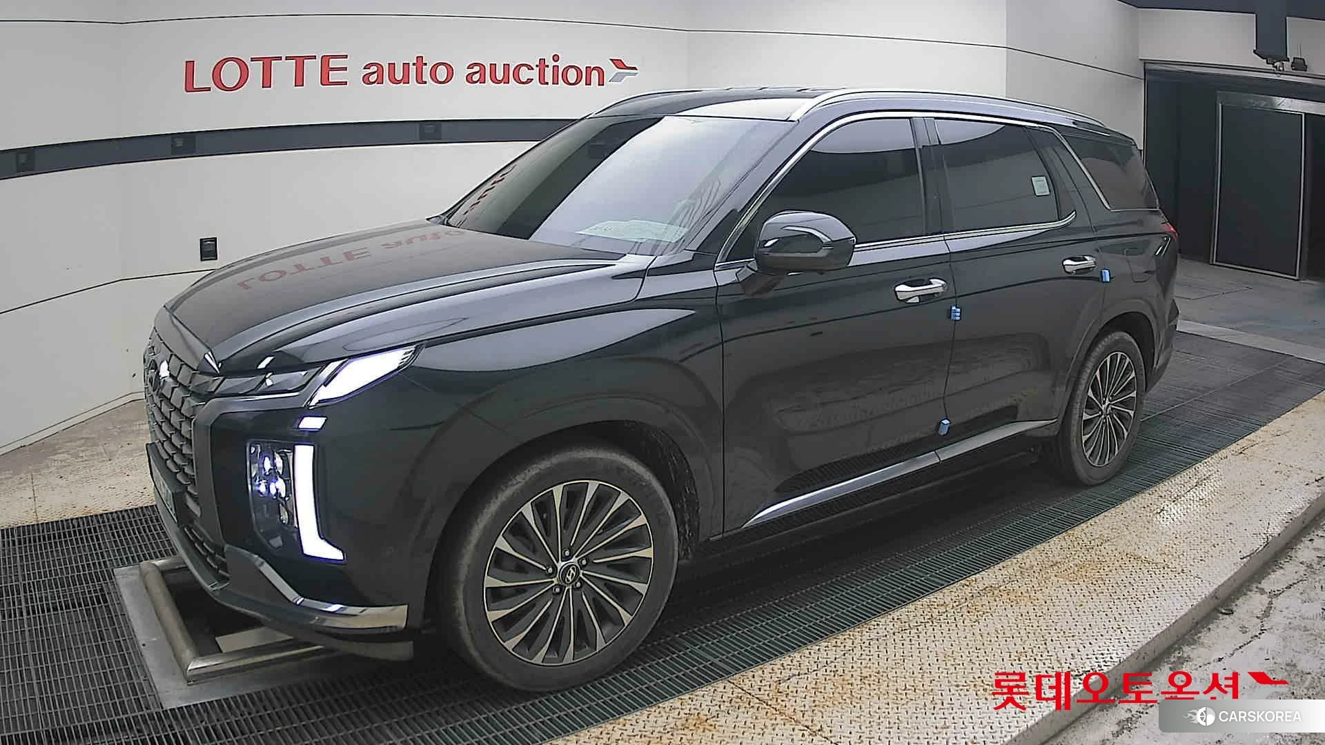 Hyundai Palisade 2023 Robust Emerald Pearl из Кореи, фото 4