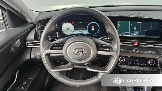 Hyundai Avante (CN7) 2021 Серебристо-серый из Кореи, фото 4