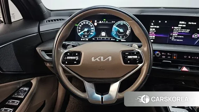 Kia K8 Hybrid 2022 Серебристо-серый из Кореи, фото 4