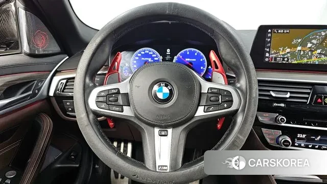 BMW 5 Series (G30) 2019 Черный из Кореи, фото 4