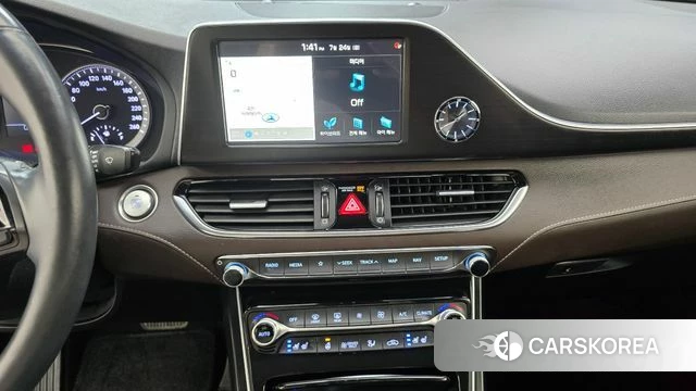 Hyundai Grandeur IG Hybrid 2019 Черный из Кореи, фото 4