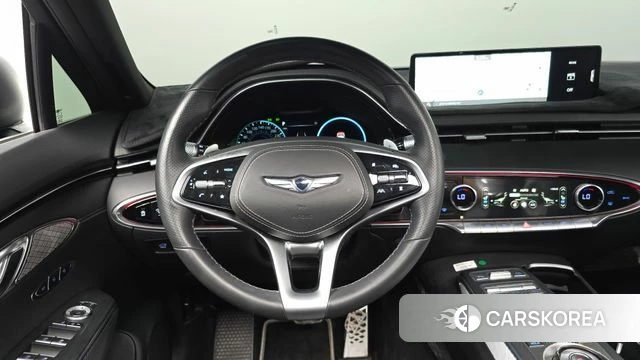 Genesis GV70 2022 Темно-зеленый из Кореи, фото 4