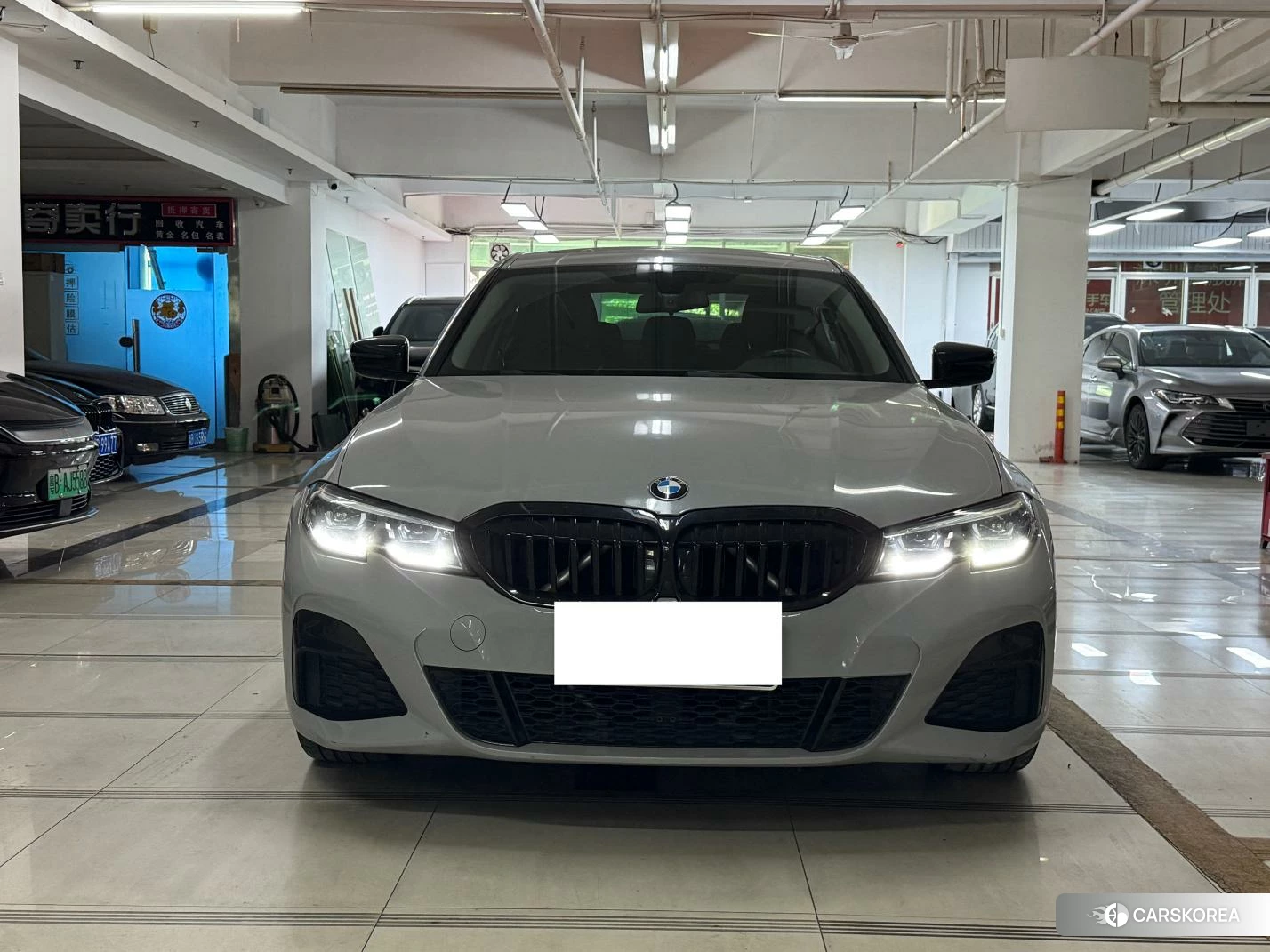 BMW 3 series 2020 Серебристо-серый из Китая, фото 4