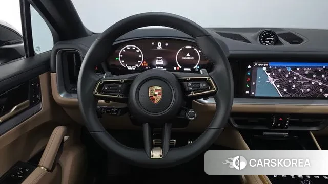 Porsche Cayenne (PO536) 2024 Черный из Кореи, фото 4