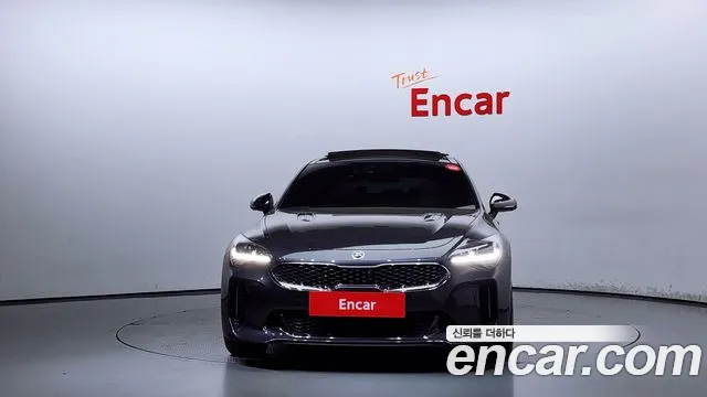 Kia Stinger 2018 Серый из Кореи, фото 4