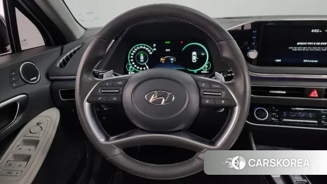 Hyundai Sonata Hybrid (DN8) 2021 Белый из Кореи, фото 4