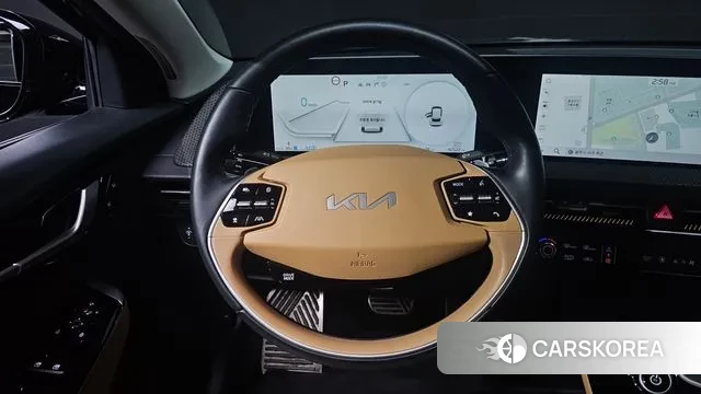 Kia EV6 2022 Черный из Кореи, фото 4