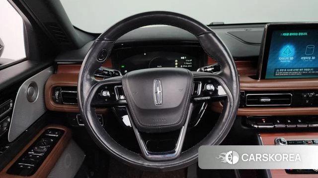 Lincoln Aviator 2nd generation 2021 Черный из Кореи, фото 4