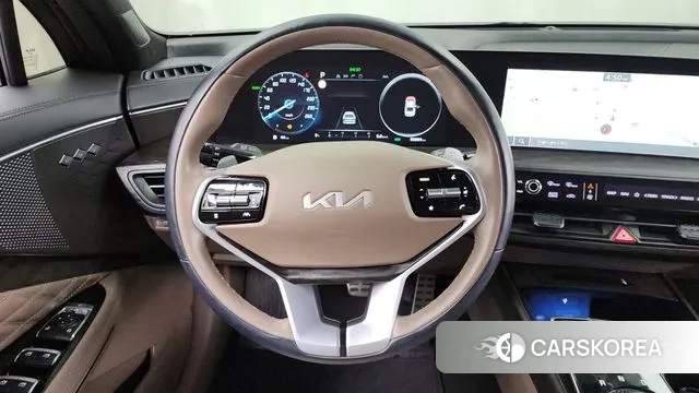 Kia K8 Hybrid 2023 Серебристо-серый из Кореи, фото 4