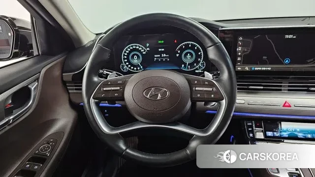 Hyundai The New Grandeur IG 2021 Черный из Кореи, фото 4