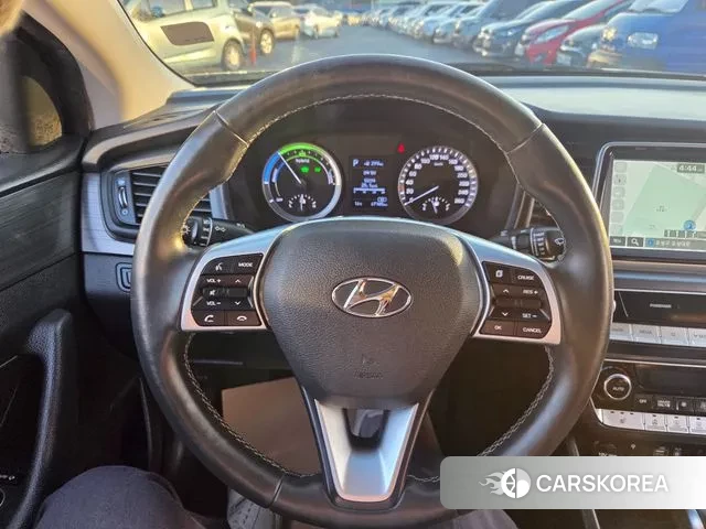 Hyundai Sonata New Rise Hybrid 2019 Черный из Кореи, фото 4