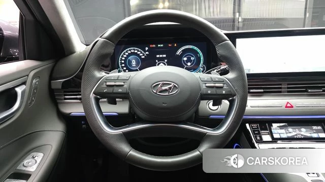 Hyundai The New Grandeur IG Hybrid 2022 Серый из Кореи, фото 4