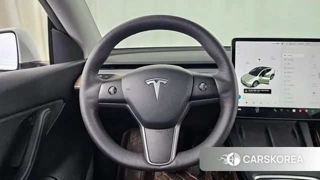 Tesla Model Y 2021 Белый из Кореи, фото 4