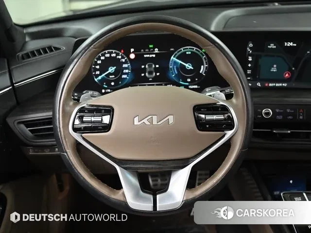 Kia K8 Hybrid 2022 Серый из Кореи, фото 4