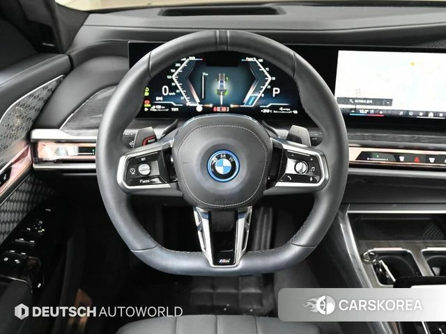 BMW 7 Series (G70) 2025 Черный из Кореи, фото 4
