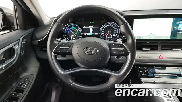 Hyundai The New Grandeur IG Hybrid 2021 Серый из Кореи, фото 4