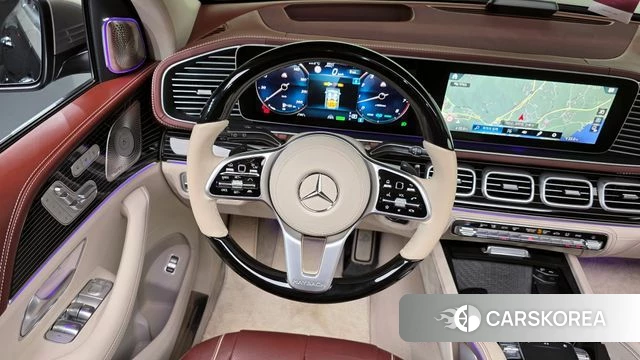 Mercedes-Benz GLS - Class X167 2023 Темно-зеленый из Кореи, фото 4
