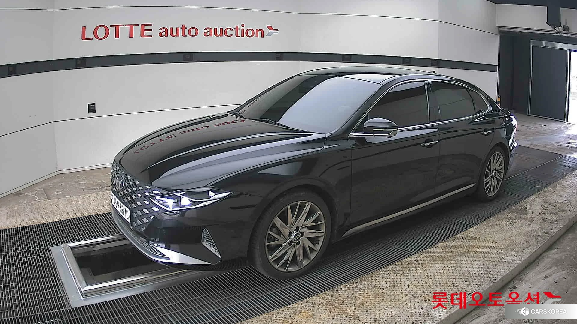 Hyundai Grandeur 2020 Nocturne Gray из Кореи, фото 4
