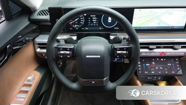 Hyundai Grandeur Hybrid (GN7) 2023 Серебристо-серый из Кореи, фото 4