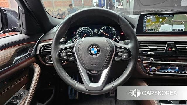 BMW 5 Series (G30) 2018 Серый из Кореи, фото 4