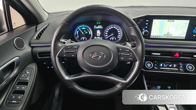 Hyundai Sonata Hybrid (DN8) 2022 Черный из Кореи, фото 4