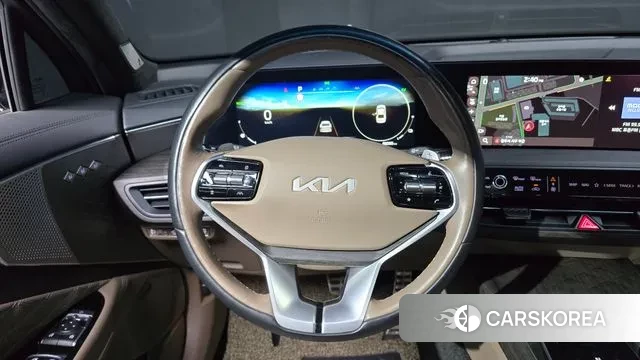 Kia K8 Hybrid 2022 Серый из Кореи, фото 4