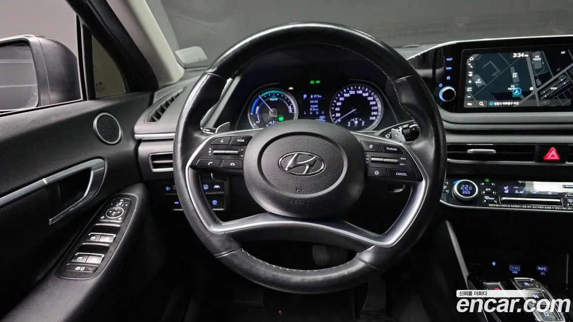 Hyundai Sonata Hybrid (DN8) 2020 Черный из Кореи, фото 4