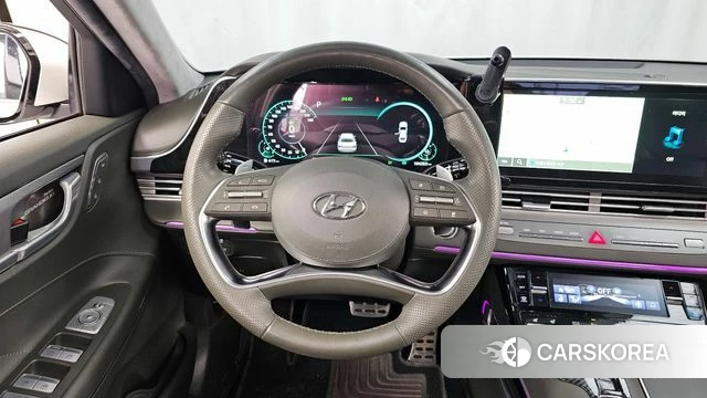 Hyundai The New Grandeur IG Hybrid 2020 Белый из Кореи, фото 4