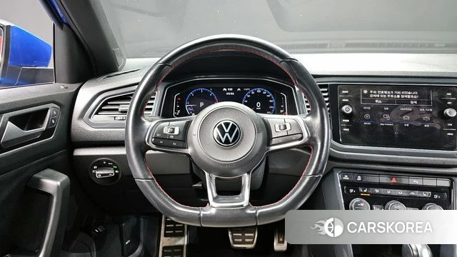 Volkswagen T-Roc 2021 Синий из Кореи, фото 4