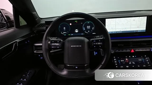 Hyundai Grandeur Hybrid (GN7) 2023 Черный из Кореи, фото 4