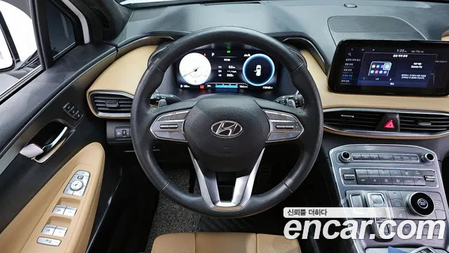 Hyundai The New Santa Fe 2020 Белый из Кореи, фото 4