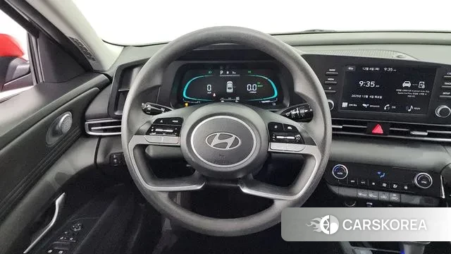 Hyundai The New Avante Hybrid (CN7) 2023 Красный из Кореи, фото 4